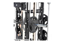 Load image into Gallery viewer, Warrior 801 Power Rack Functional Trainer Cable Pulley Crossover Home Gym w/ Smith Cage - DEMO MODEL
