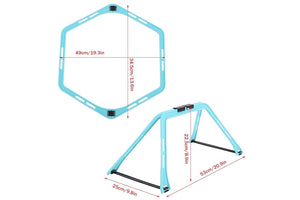 Warrior Hexagonal Agility Ladder & Hurdle