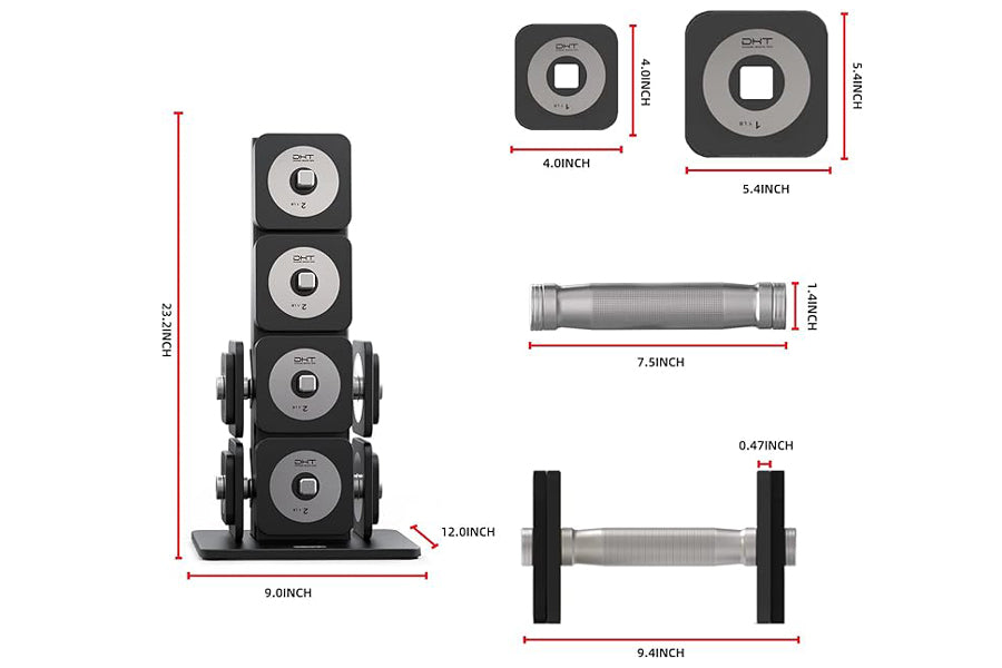 Warrior D22.5 Adjustable Dumbbells (SALE)