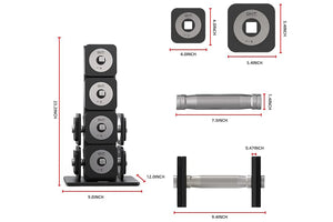 Warrior D22.5 Adjustable Dumbbells (SALE)