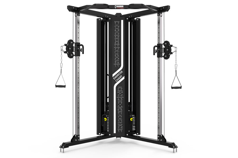 Warrior FT900 Cable Pulley Functional Trainer Home Gym