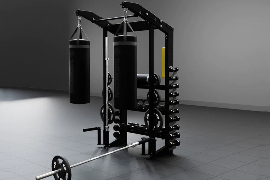 warrior secure wall-mounted rope rack – 360 fitness... Warrior Functional Strength Station Power Rack – 360 Fitness Superstore