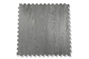 Warrior Marble Interlocking Gym Tile Flooring - Stone Grey