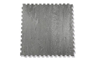 Warrior Marble Interlocking Gym Tile Flooring (Taupe)