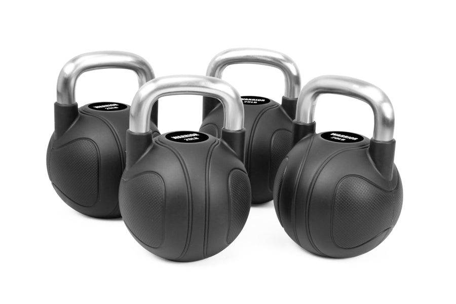 Warrior Pro Competition Kettlebell w/ Knurled Steel Handle