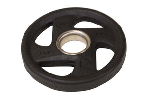 Warrior Rubber Grip Olympic Weight Plate Set (260lb)