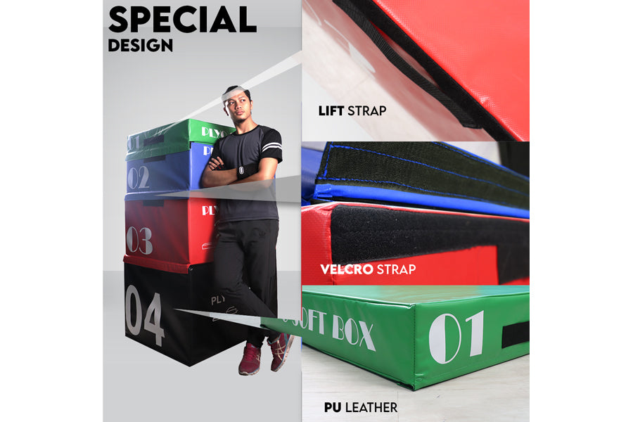Warrior Soft Stackable Plyo Box Set