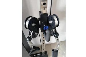 Warrior Wall-Mounted Cable Pulley Home Gym System (Single Stack)