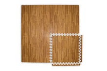 Load image into Gallery viewer, Warrior Wood Grain Interlocking Gym Flooring Tiles

