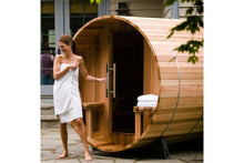 Load image into Gallery viewer, Almost Heaven Audra 2-4 Person Canopy Barrel Sauna
