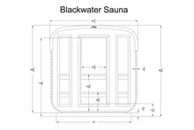 Load image into Gallery viewer, Almost Heaven Blackwater 4-6 Person Cube Sauna
