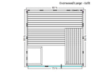 Load image into Gallery viewer, Almost Heaven Everwood 2-5 Person Indoor Sauna (Heritage Collection)
