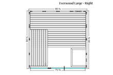 Load image into Gallery viewer, Almost Heaven Everwood 2-5 Person Indoor Sauna (Heritage Collection)
