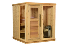 Load image into Gallery viewer, Almost Heaven Grayson 4-Person Indoor Sauna (Respite Series)
