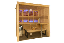 Load image into Gallery viewer, Almost Heaven Himalaya Salt 3-6 Person Indoor Sauna
