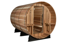 Load image into Gallery viewer, Almost Heaven Huntington 4-6 Person Canopy Barrel Sauna
