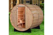 Load image into Gallery viewer, Almost Heaven Pinnacle 4-Person Barrel Sauna

