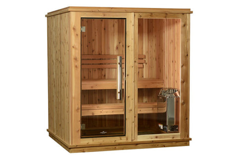 Almost Heaven Rainelle 4-Person Indoor Sauna (Respite Series)