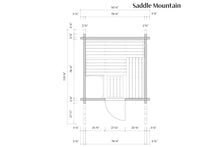 Load image into Gallery viewer, Almost Heaven Saddle Mountain 4-6 Person Outdoor Sauna (Heritage Collection)
