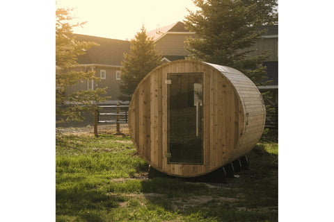 Almost Heaven Shenandoah 4-Person Barrel Sauna