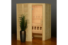 Load image into Gallery viewer, Almost Heaven Sutton 2-person Indoor Corner Sauna (Element Series)
