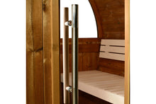 Load image into Gallery viewer, Almost Heaven Takoa 4-6 Person Half Moon Barrel Sauna (Heritage Collection)
