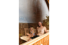 Load image into Gallery viewer, Almost Heaven Takoa 4-6 Person Half Moon Barrel Sauna (Heritage Collection)
