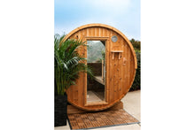 Load image into Gallery viewer, Almost Heaven Takoa 4-6 Person Half Moon Barrel Sauna (Heritage Collection)
