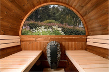 Load image into Gallery viewer, Almost Heaven Takoa 4-6 Person Half Moon Barrel Sauna (Heritage Collection)
