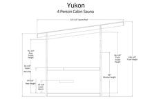 Load image into Gallery viewer, Almost Heaven 3-6 Person Timberline Outdoor Sauna (Heritage Collection)
