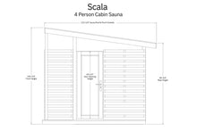 Load image into Gallery viewer, Almost Heaven 3-6 Person Timberline Outdoor Sauna (Heritage Collection)
