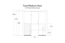 Load image into Gallery viewer, Almost Heaven Tyrol 3-5 Person Indoor Sauna (Heritage Collection)
