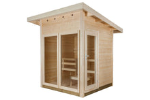Load image into Gallery viewer, Almost Heaven 4-Person View Outdoor Sauna (Heritage Collection)
