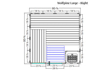 Load image into Gallery viewer, Almost Heaven Wolfpine 2-5 Person Indoor Sauna (Heritage Collection)
