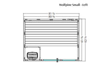 Load image into Gallery viewer, Almost Heaven Wolfpine 2-5 Person Indoor Sauna (Heritage Collection)
