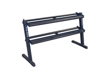 Load image into Gallery viewer, Body-Solid 2-Tier / 3-Tier Dumbbell Rack (3rd Tier Optional)
