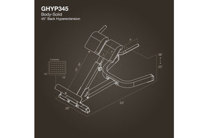 Body-Solid 45-Degree Ab/Back Hyperextension