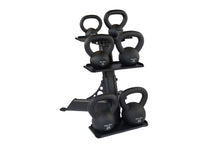 Load image into Gallery viewer, Body-Solid Compact Kettlebell/Dumbbell Rack (GDKR50B) (🎄HOLIDAY SALE)
