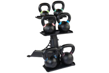 Load image into Gallery viewer, Body-Solid Compact Kettlebell/Dumbbell Rack (GDKR50B) (🎄HOLIDAY SALE)
