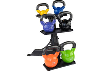 Load image into Gallery viewer, Body-Solid Compact Kettlebell/Dumbbell Rack (GDKR50B) (🎄HOLIDAY SALE)

