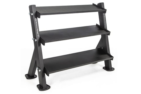 BodyCraft F530 3-Tier Dumbbell & Accessory Rack