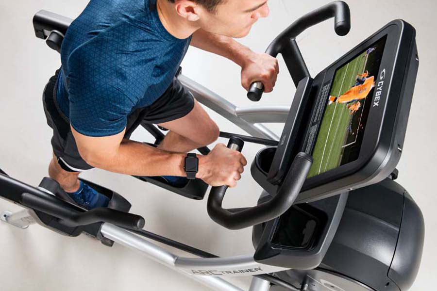 cybex apple watch Cybex R Series Lower Body Arc Trainer Elliptical – 360 Fitness Superstore