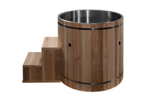 Load image into Gallery viewer, Dynamic Cold Therapy Pacific Cedar Barrel (Marine-Grade 316 Stainless Steel Interior)
