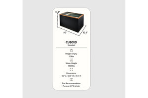 Dynamic Cold Therapy "CUBOID" Stainless Steel Cold Plunge