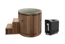 Load image into Gallery viewer, Dynamic Cold Therapy Pacific Cedar Barrel Cold Plunge
