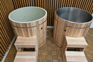 Dynamic Cold Therapy Pacific Cedar Barrel Cold Plunge