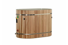 Load image into Gallery viewer, Dynamic Cold Therapy Pacific Cedar Barrel Cold Plunge (Oval)
