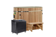 Load image into Gallery viewer, Dynamic Cold Therapy Pacific Cedar Barrel Cold Plunge (Oval)
