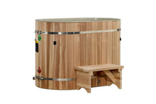 Load image into Gallery viewer, Dynamic Cold Therapy Pacific Cedar Barrel Cold Plunge (Oval)
