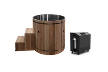 Load image into Gallery viewer, Dynamic Cold Therapy Pacific Cedar Barrel (Marine-Grade 316 Stainless Steel Interior)
